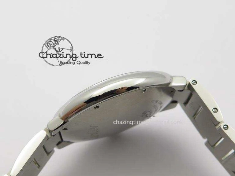 Ballon Bleu 42mm SS V6F 1:1 Best Edition White Dial On SS Bracelet A Lightweight 6349