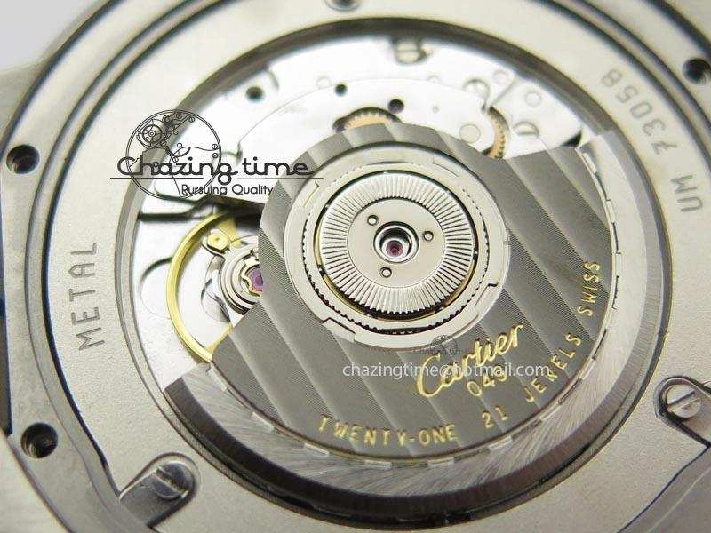 Ballon Bleu 42mm SS V6F 1:1 Best Edition White Dial On SS Bracelet A Lightweight 6349