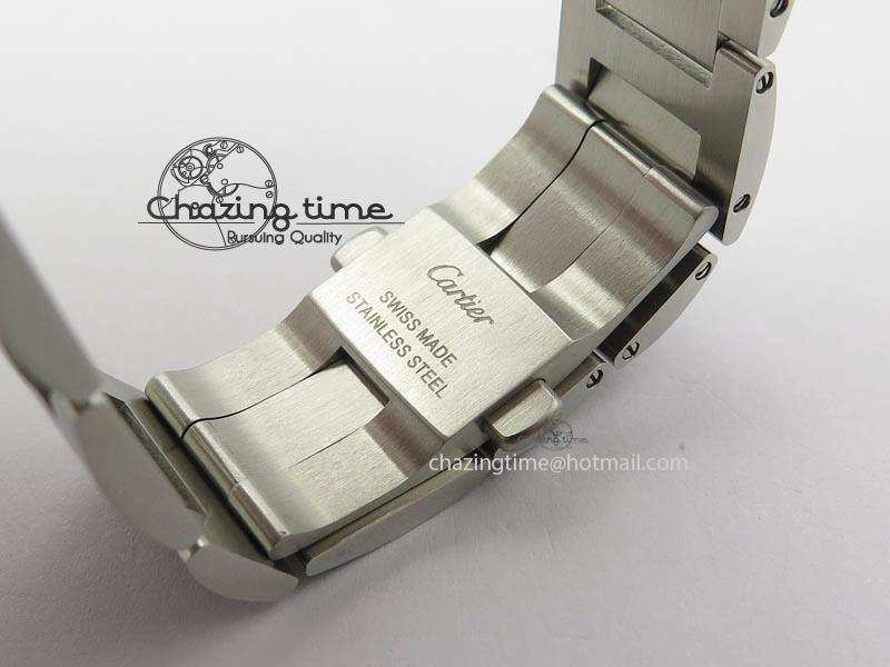 Ballon Bleu 42mm SS V6F 1:1 Best Edition White Dial On SS Bracelet A Lightweight 6349