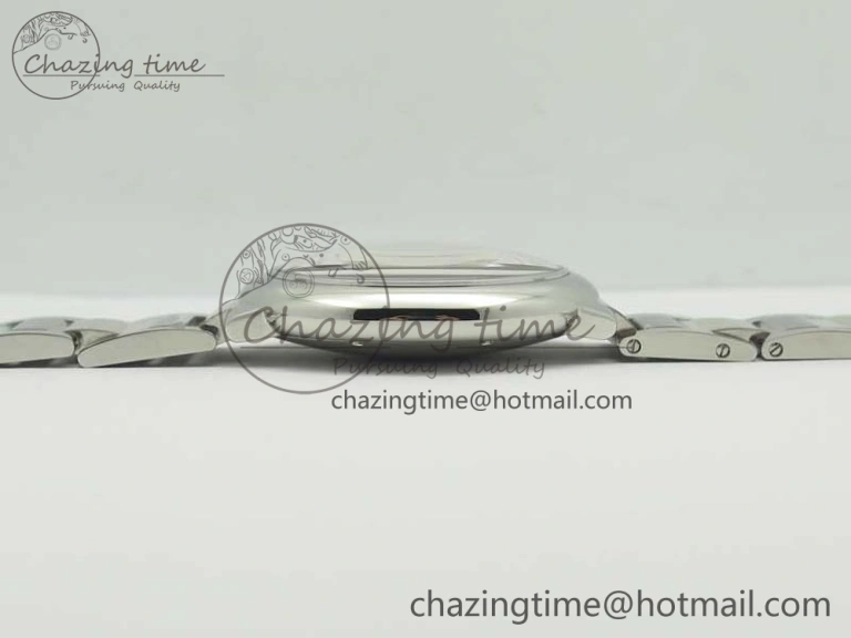 Bold Ballon Bleu 42mm SS V6F 1:1 Best Edition White Textured Dial on SS Bracelet A1847 MC V 6229