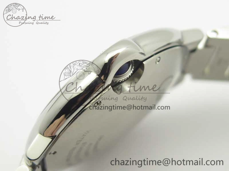 Bold Ballon Bleu 42mm SS V6F 1:1 Best Edition White Textured Dial on SS Bracelet A1847 MC V 6229