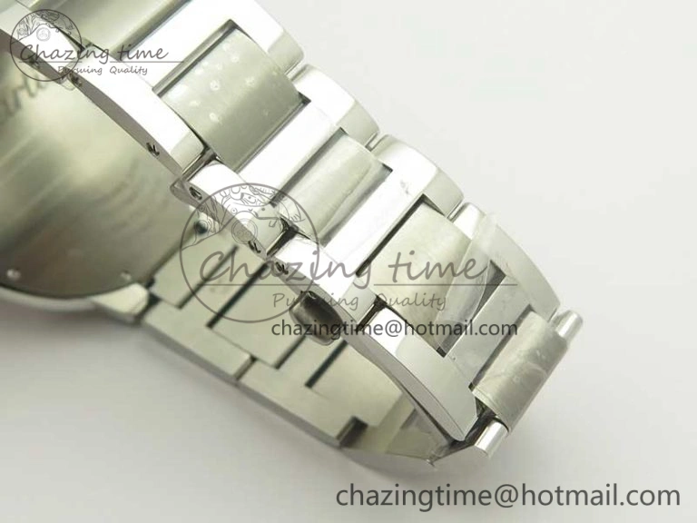 Bold Ballon Bleu 42mm SS V6F 1:1 Best Edition White Textured Dial on SS Bracelet A1847 MC V 6229