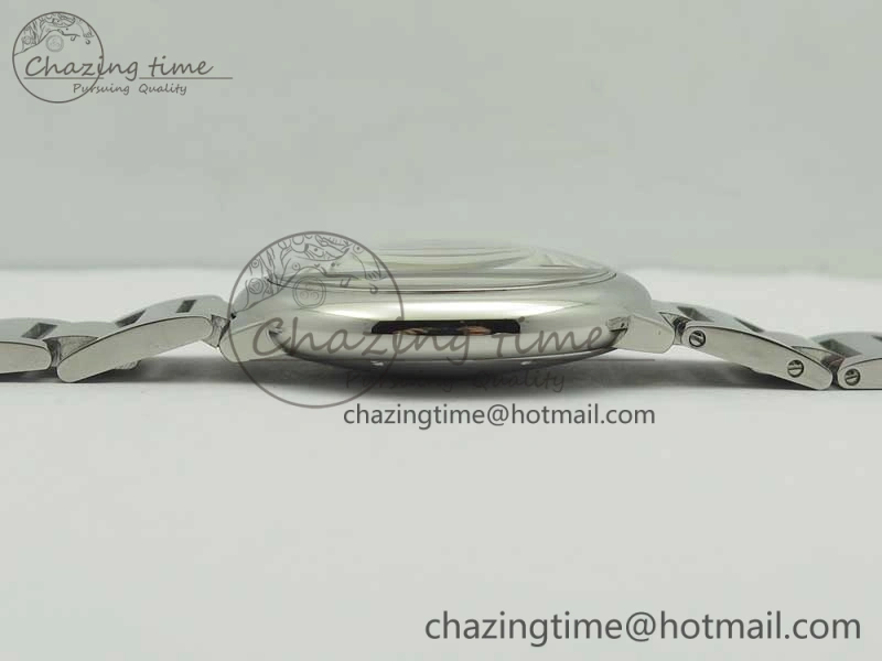 Ballon Bleu 42mm SS ZZF 1:1 Best Edition White Textured Dial On SS Bracelet A RelaxedFit 6232