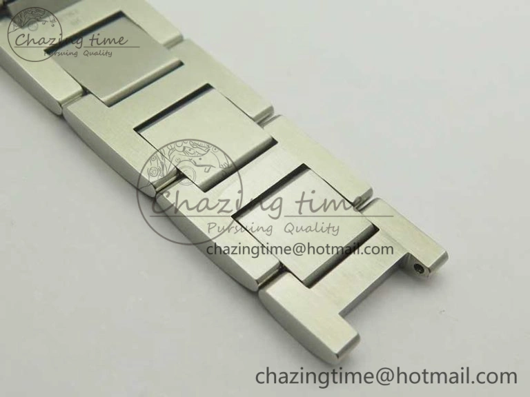 Ballon Bleu 42mm SS ZZF 1:1 Best Edition White Textured Dial On SS Bracelet A RelaxedFit 6232