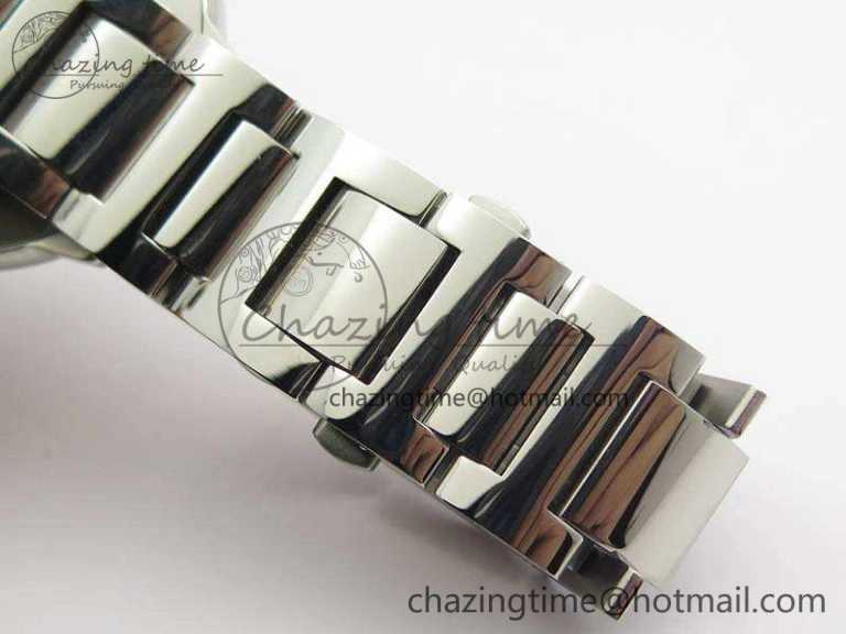 AllSeason Ballon Bleu 42mm V6F 1:1 Best Edition White Textured Dial On SS RG Bracelet A2824 V 6265
