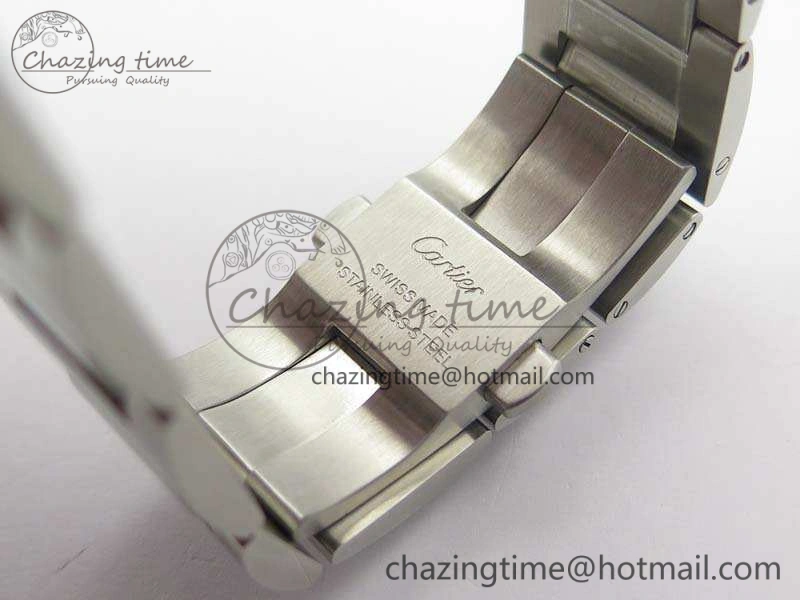 AllSeason Ballon Bleu 42mm V6F 1:1 Best Edition White Textured Dial On SS RG Bracelet A2824 V 6265