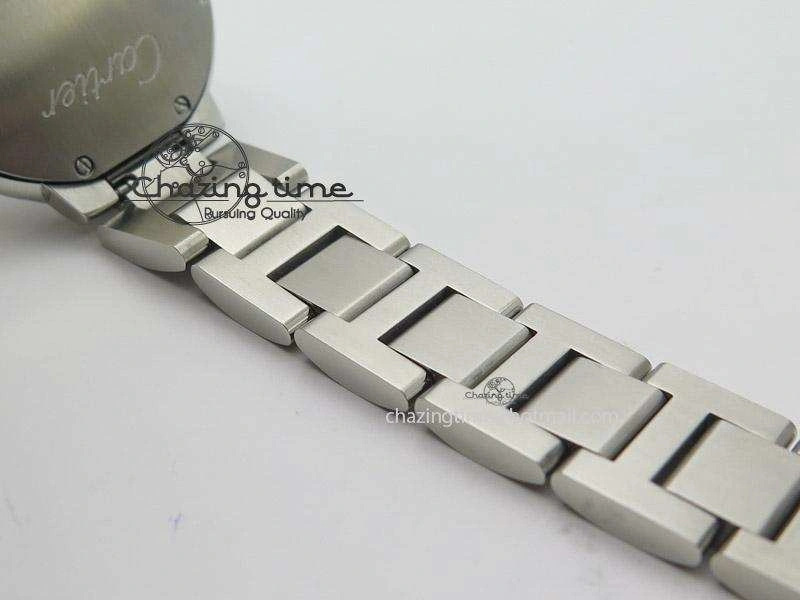 Ballon Bleu Best Edition 33mm SS White Textured Dial On SS Bracelet Ronda Quartz Modern 10787