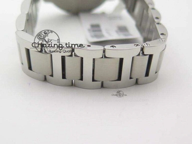 Ballon Bleu Best Edition 33mm SS White Textured Dial On SS Bracelet Ronda Quartz Modern 10787