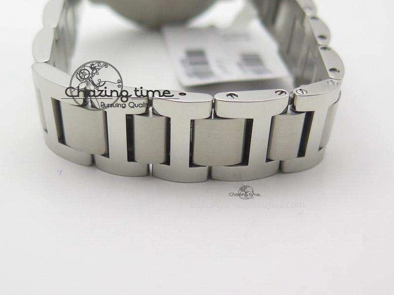 Ballon Bleu Best Edition 33mm SS White Textured Dial On SS Bracelet Ronda Quartz Modern 10787