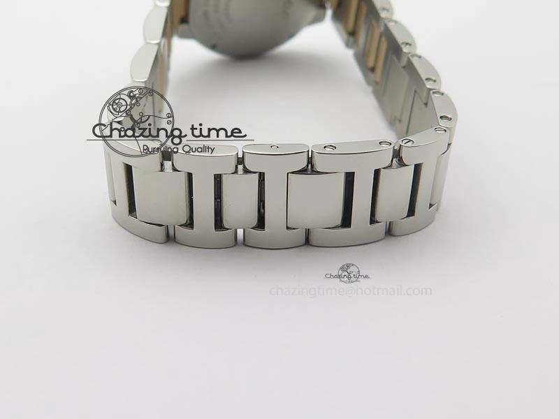 Ballon Bleu De V6 28.5mm SS RG Champagne Gold Dial On SS RG Bracelet Ronda Quartz QuickDry 10785