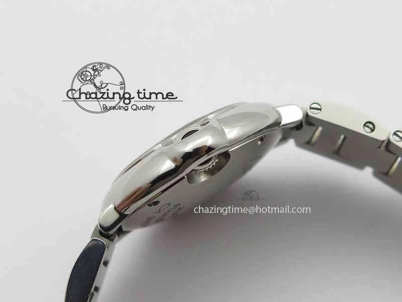 Ballon Bleu Ladies 28mm SS MK 1:1 Best Edition White Dial On SS Bracelet Ronda Quartz WaterResistant 6299