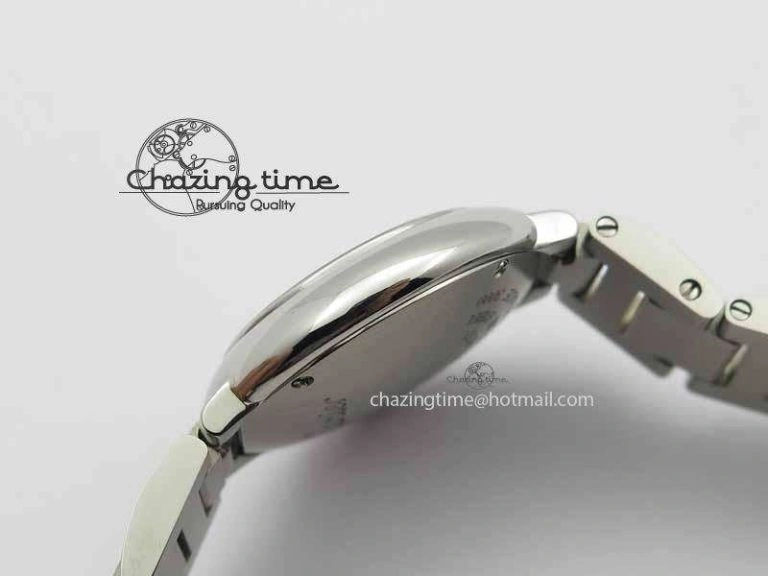 Ballon Bleu Ladies 28mm SS MK 1:1 Best Edition White Dial On SS Bracelet Ronda Quartz WaterResistant 6299
