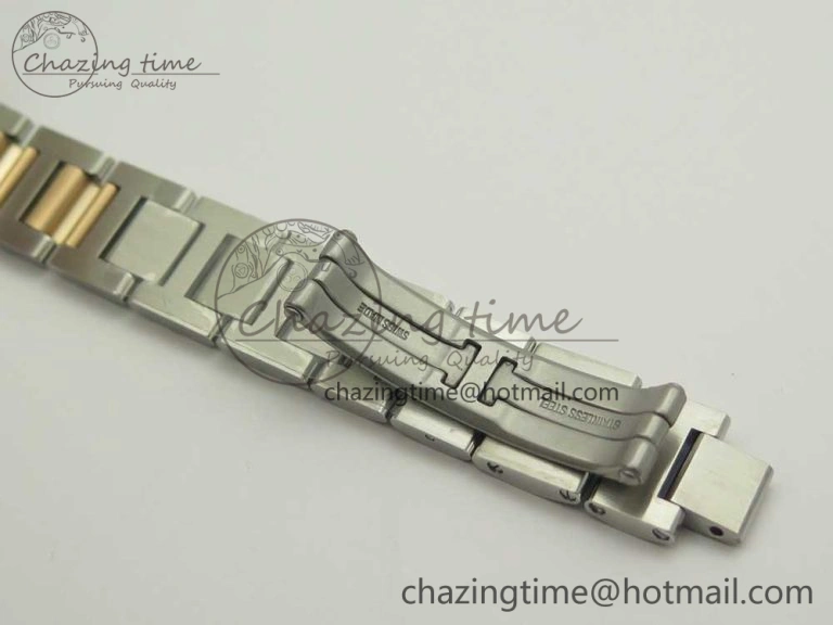 Ballon Bleu V6F 1:1 Best Edition 33mm SS RG RG Texture Dial on SS Bracelet SEIKO NH05A EyeCatching 6181