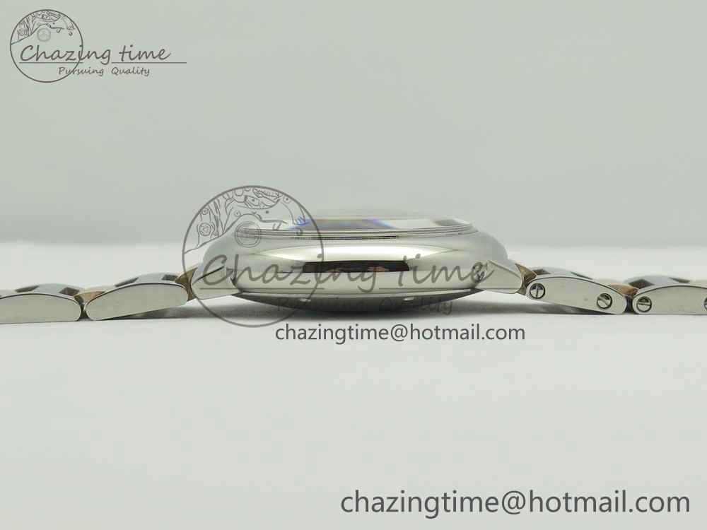 Ballon Bleu V6F 1:1 Best Edition 33mm SS RG RG Texture Dial on SS Bracelet SEIKO NH05A EyeCatching 6181