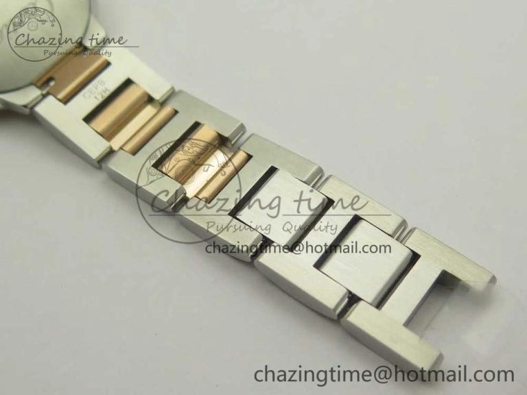 Ballon Bleu V6F 28mm SS RG 1:1 Best Edition White Texture Dial on SS Bracelet Ronda Quartz GoAnywhere 10656