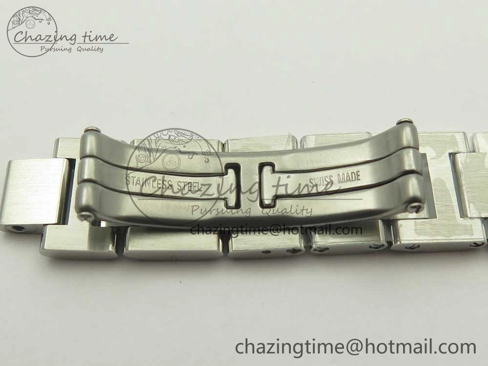 Ballon Bleu V6F 28mm SS RG 1:1 Best Edition White Texture Dial on SS Bracelet Ronda Quartz GoAnywhere 10656