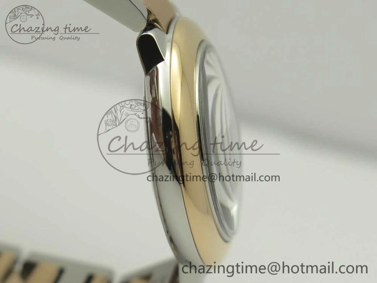Ballon Bleu V6F 28mm SS RG 1:1 Best Edition White Texture Dial on SS Bracelet Ronda Quartz GoAnywhere 10656