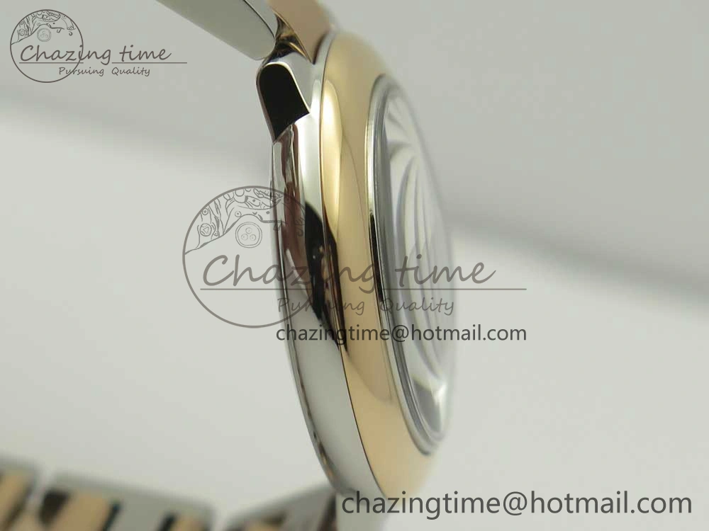 Ballon Bleu V6F 28mm SS RG 1:1 Best Edition White Texture Dial on SS Bracelet Ronda Quartz GoAnywhere 10656