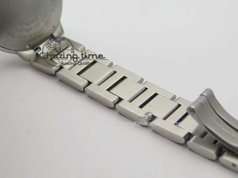 Ballon Bleu V6F Best Edition 33mm SS White Textured Dial On SS Bracelet Ronda Quartz Trendy 6354