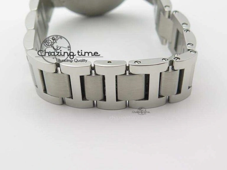 Ballon Bleu V6F Best Edition 33mm SS White Textured Dial On SS Bracelet Ronda Quartz Trendy 6354