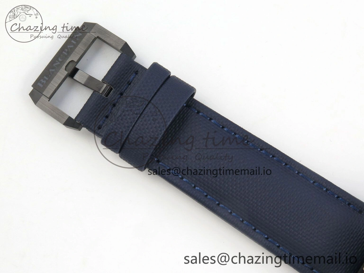 Bathyscaphe 43mm Ceramic DDDF 1:1 Best Edition Blue Dial on Blue Nylon Strap A Thermal 4224