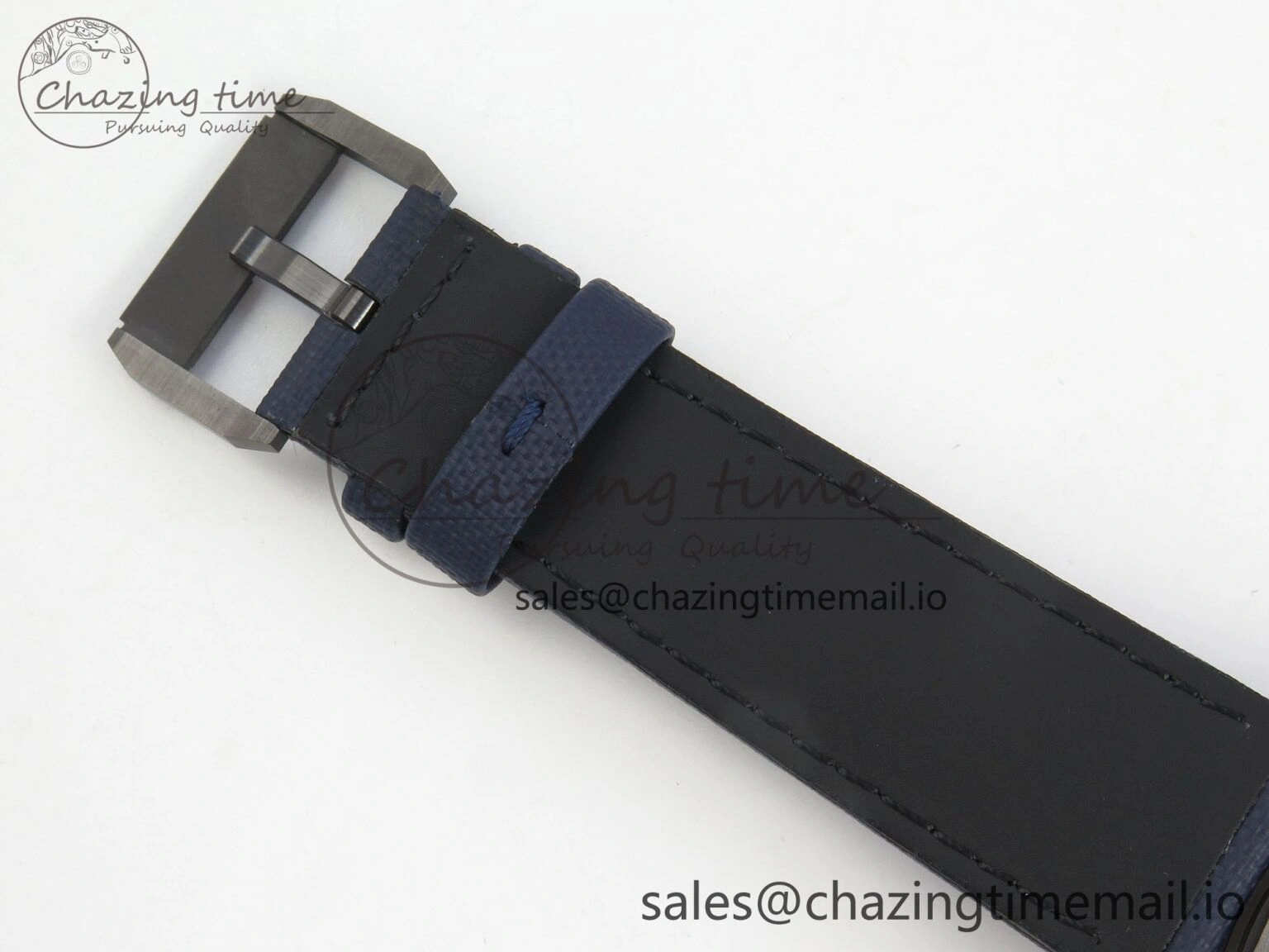 Bathyscaphe 43mm Ceramic DDDF 1:1 Best Edition Blue Dial on Blue Nylon Strap A Thermal 4224