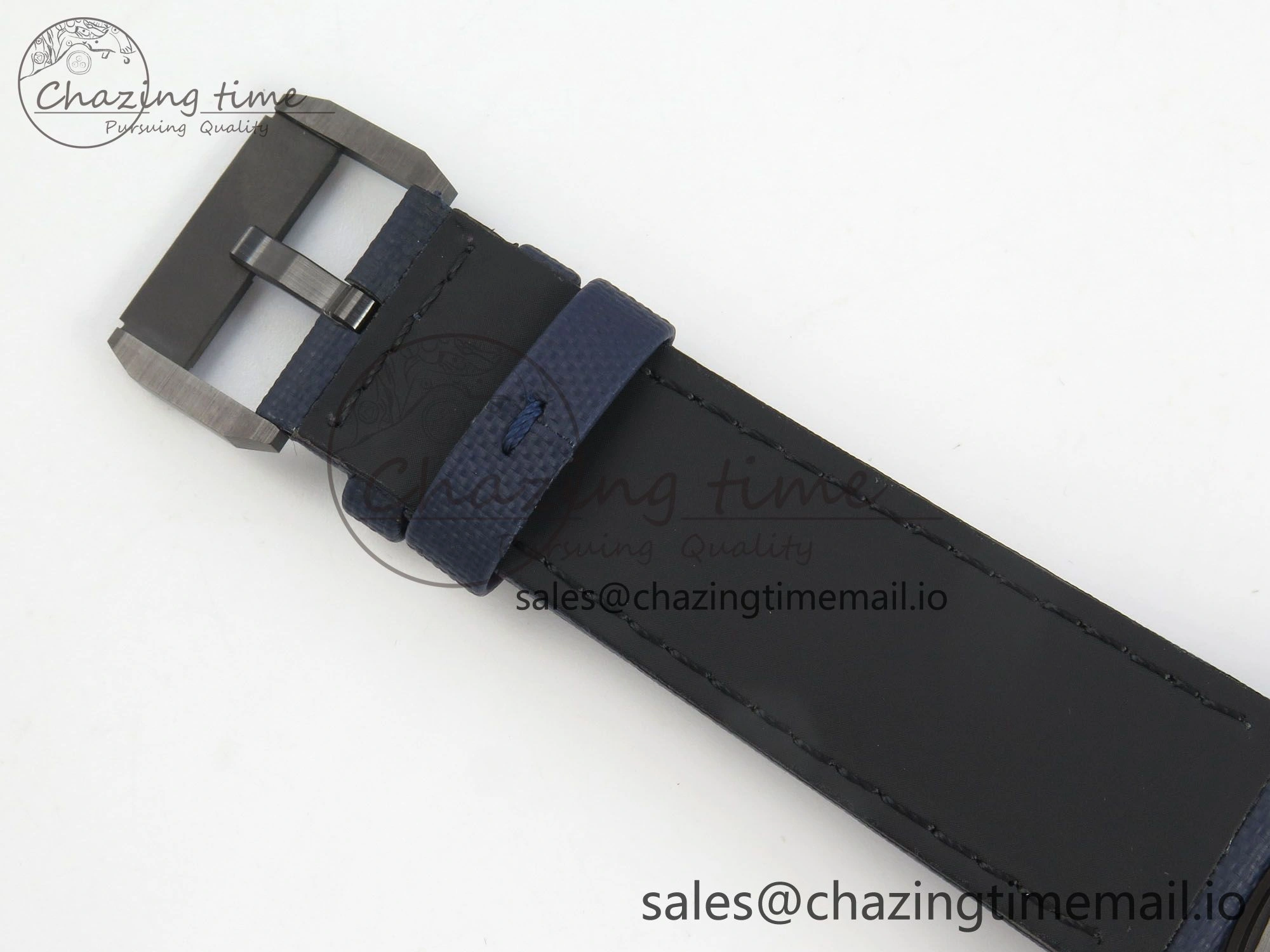 Bathyscaphe 43mm Ceramic DDDF 1:1 Best Edition Blue Dial on Blue Nylon Strap A Thermal 4224