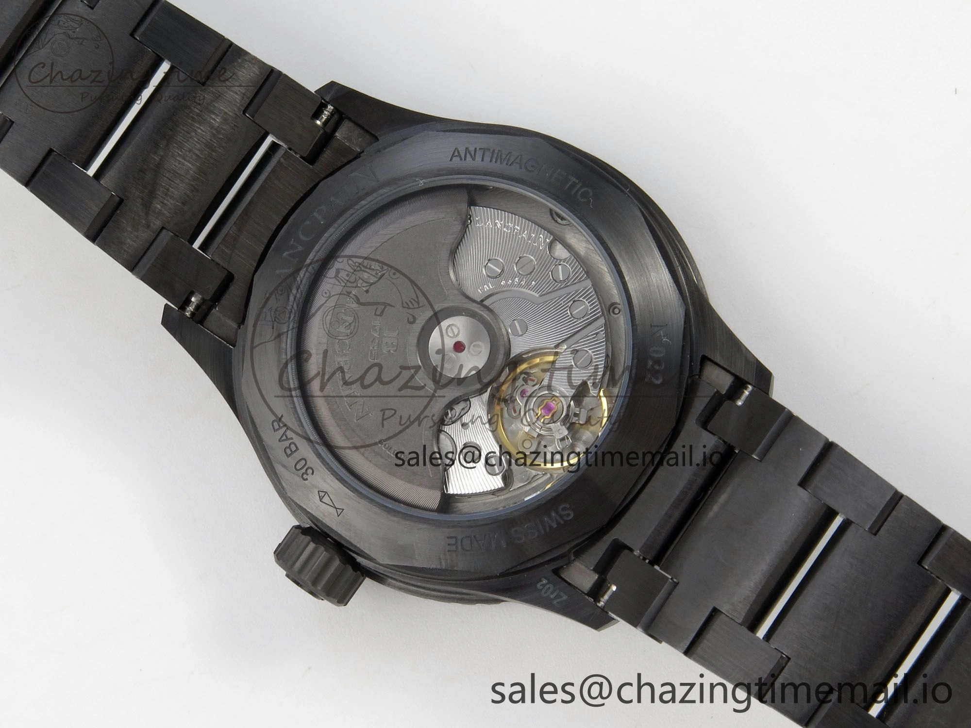 Reliable Bathyscaphe 43mm Ceramic DDDF 1:1 Best Edition Blue Dial on Ceramic Bracelet A 5255