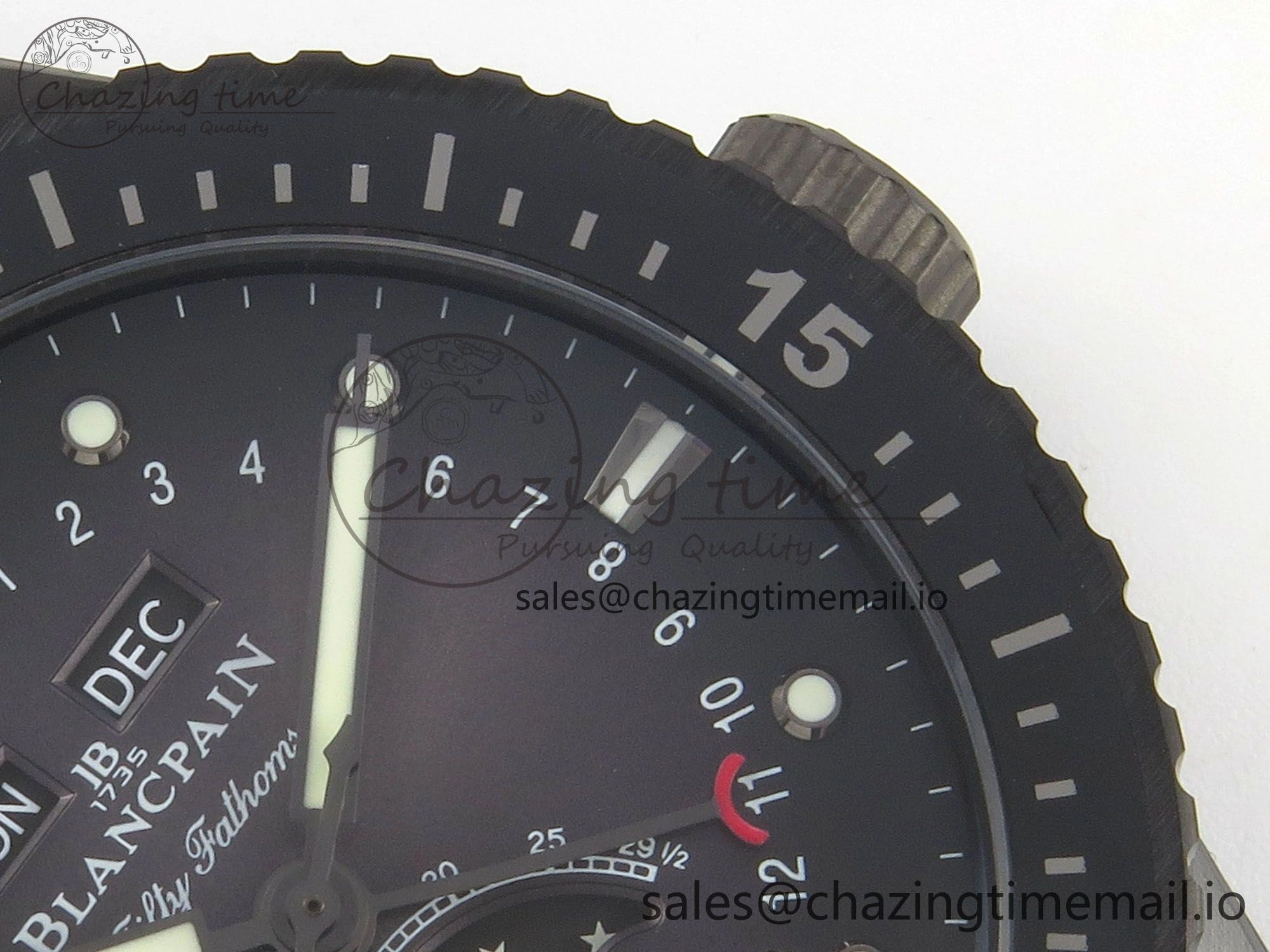 Bathyscaphe 43mm Ceramic DDDF 1:1 Best Edition Gray Dial on Black Nylon Strap A WeatherProof 4225