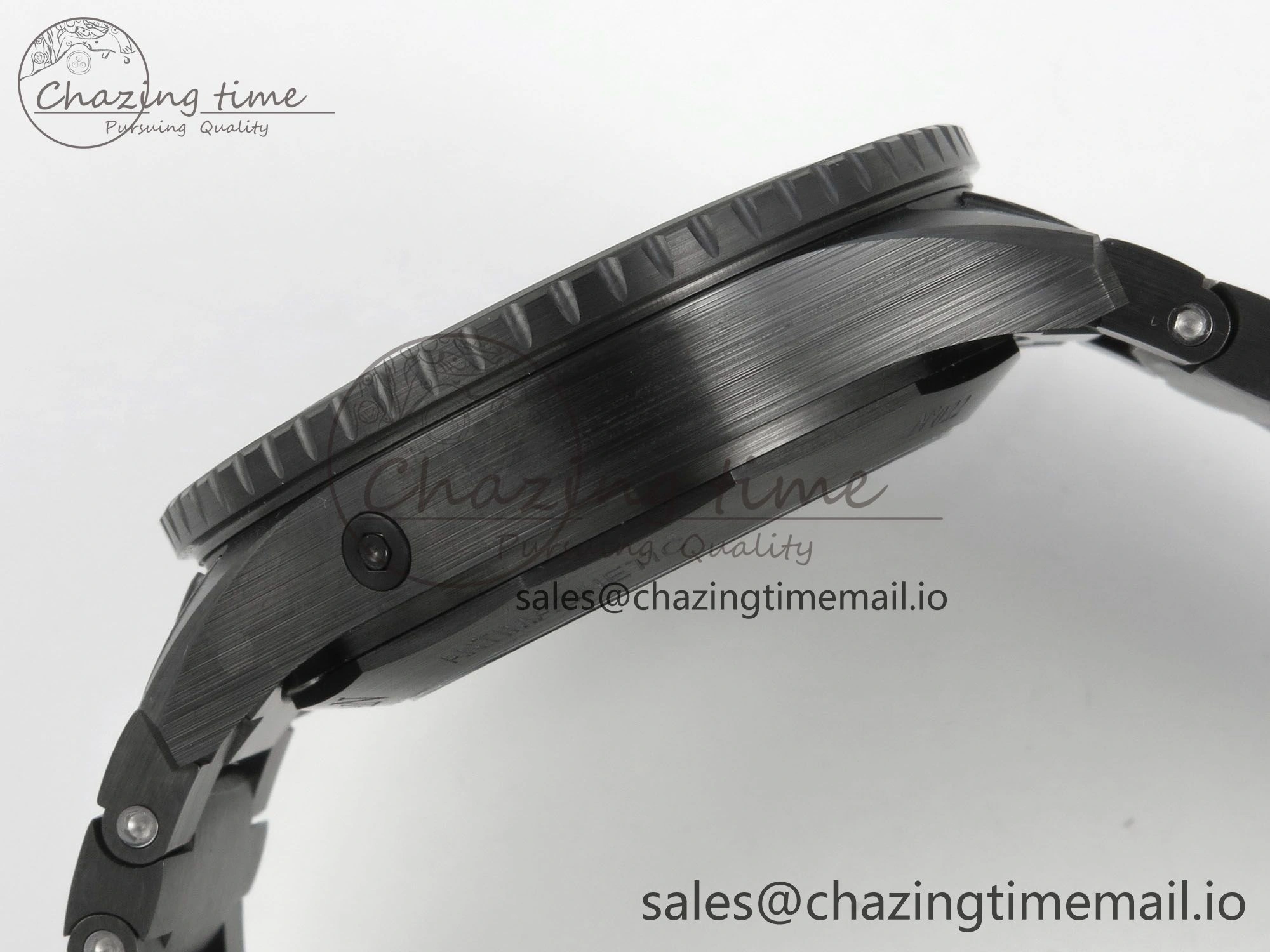 ModernLook Bathyscaphe 43mm Ceramic DDDF 1:1 Best Edition Gray Dial on Ceramic Bracelet A 5253