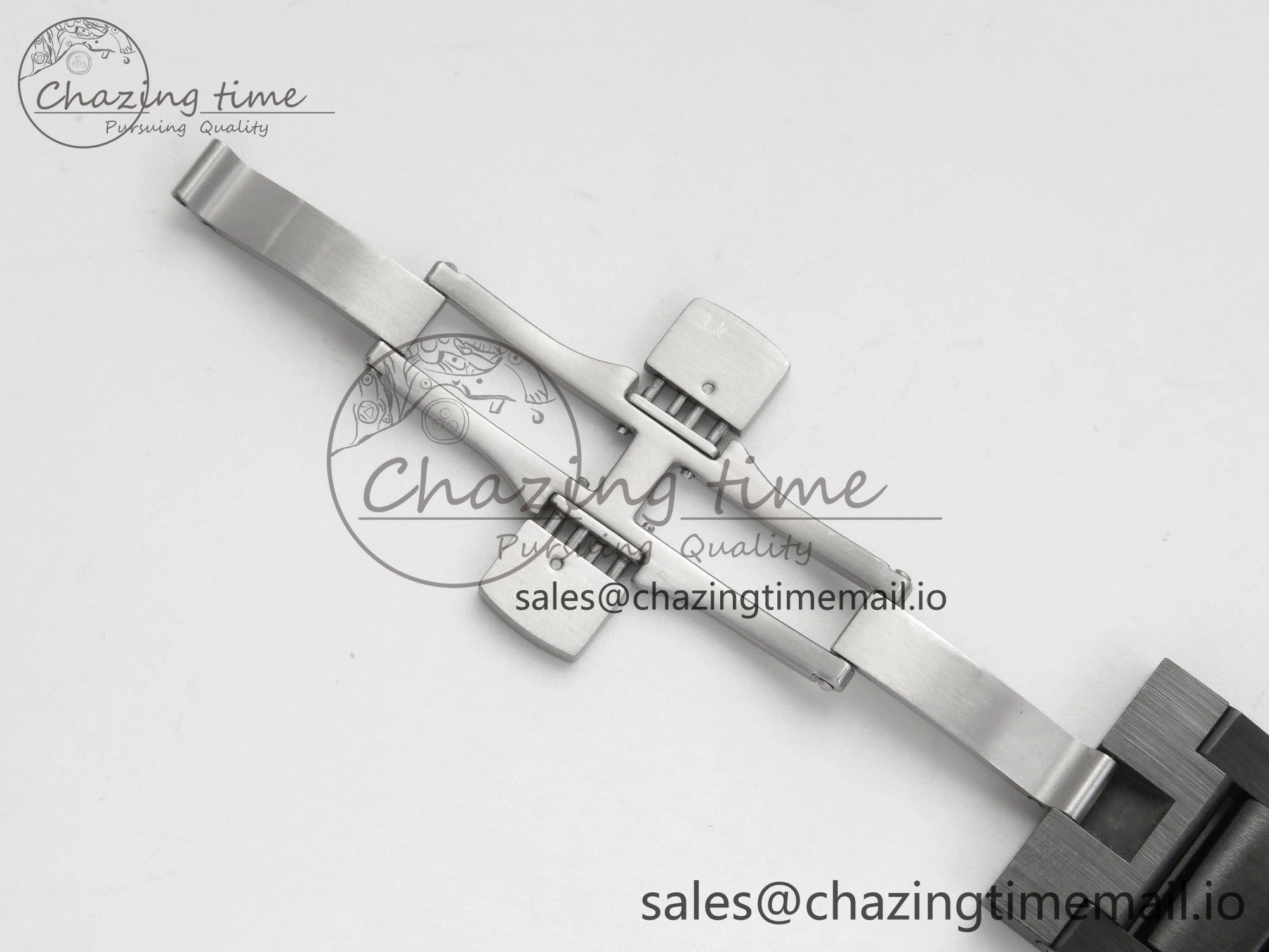 ModernLook Bathyscaphe 43mm Ceramic DDDF 1:1 Best Edition Gray Dial on Ceramic Bracelet A 5253