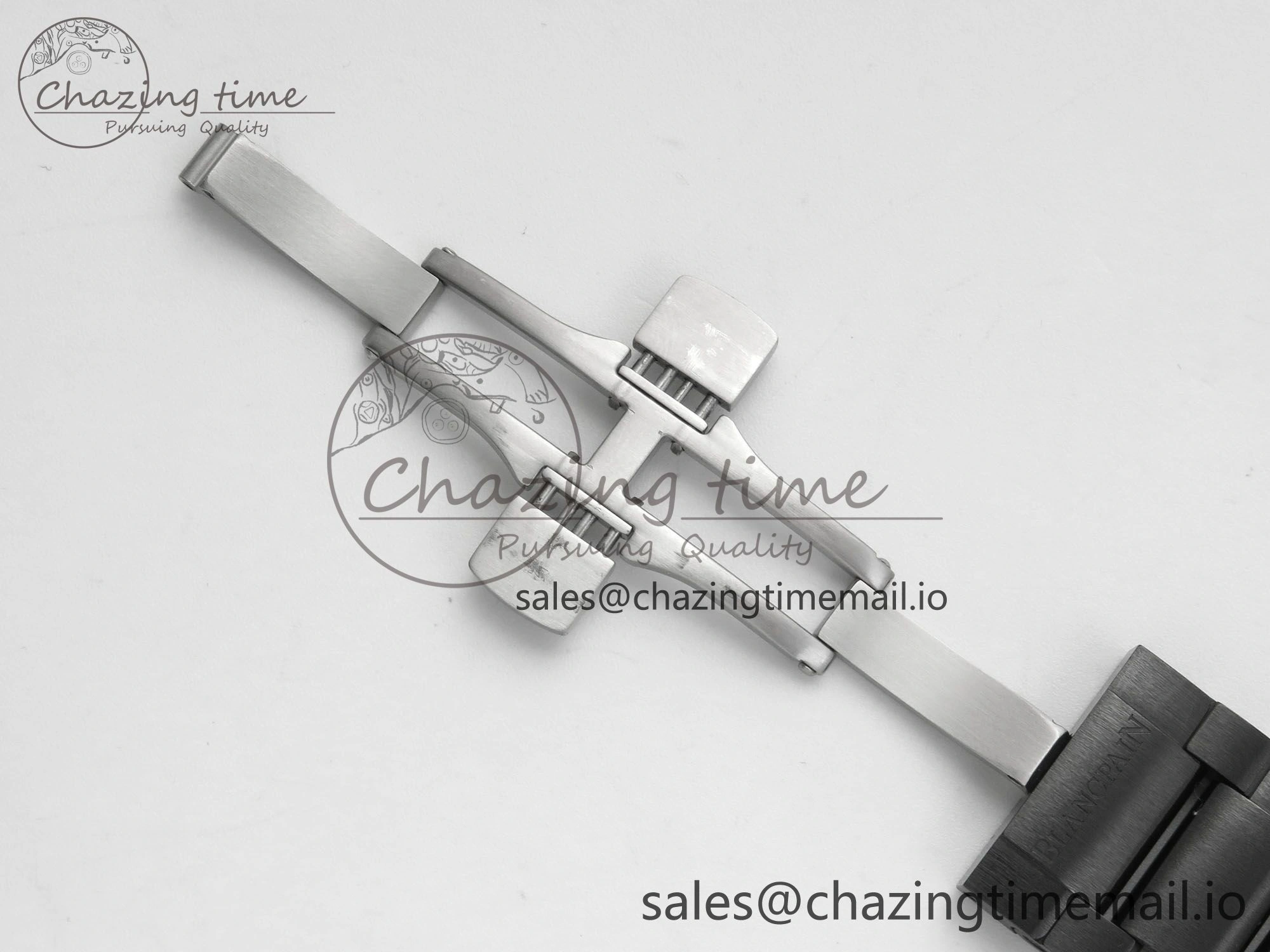 ModernLook Bathyscaphe 43mm Ceramic DDDF 1:1 Best Edition Gray Dial on Ceramic Bracelet A 5253