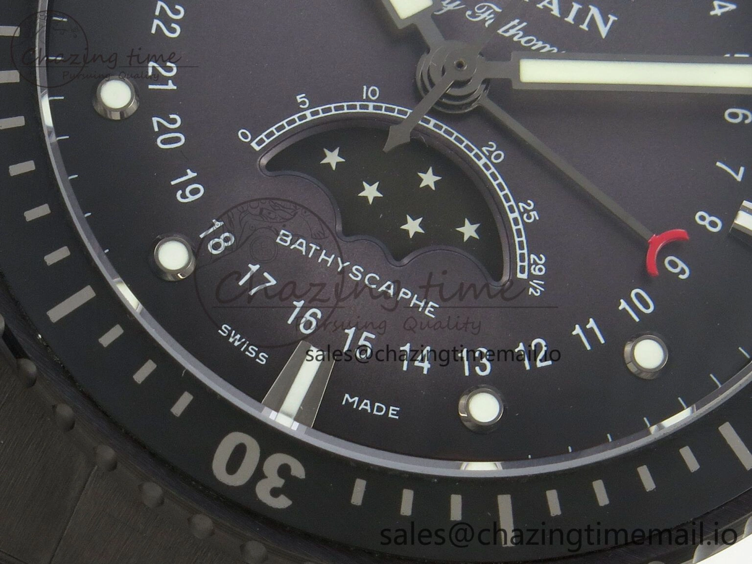 ModernLook Bathyscaphe 43mm Ceramic DDDF 1:1 Best Edition Gray Dial on Ceramic Bracelet A 5253