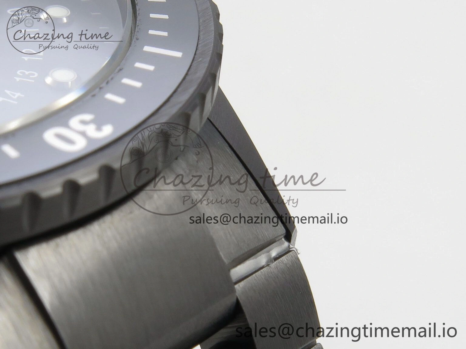 ModernLook Bathyscaphe 43mm Ceramic DDDF 1:1 Best Edition Gray Dial on Ceramic Bracelet A 5253