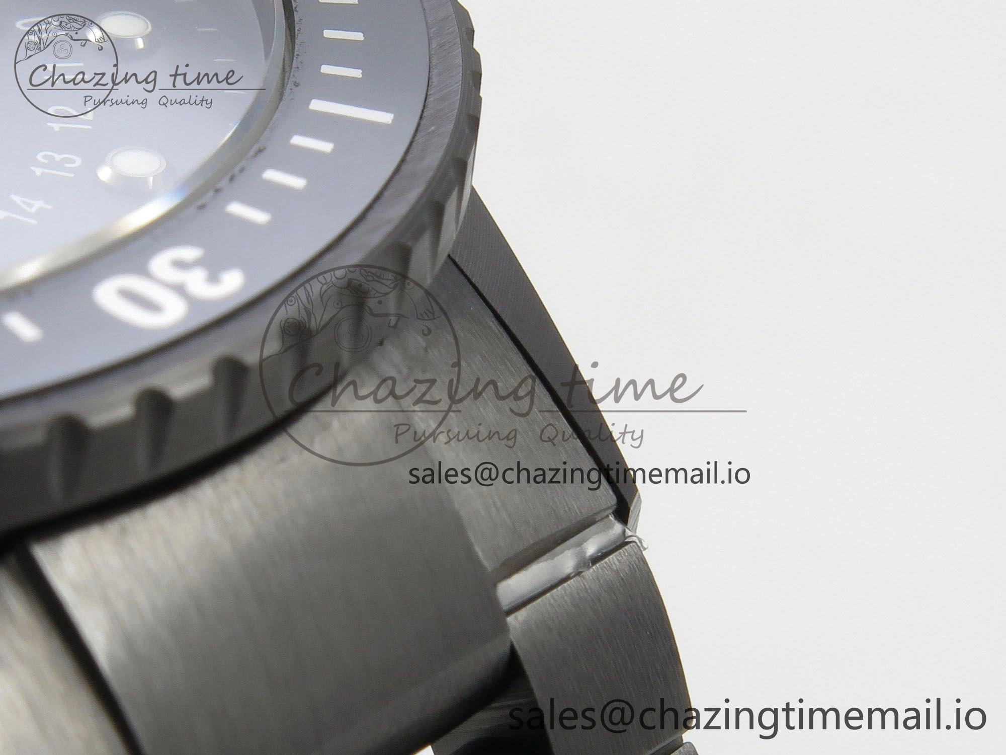 ModernLook Bathyscaphe 43mm Ceramic DDDF 1:1 Best Edition Gray Dial on Ceramic Bracelet A 5253