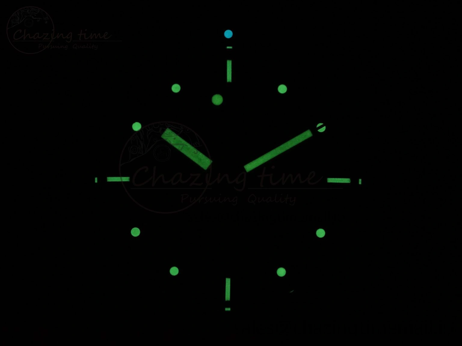 Packable Bathyscaphe 43mm Ceramic DDDF 1:1 Best Edition Green Dial on Black Nylon Strap A 5252