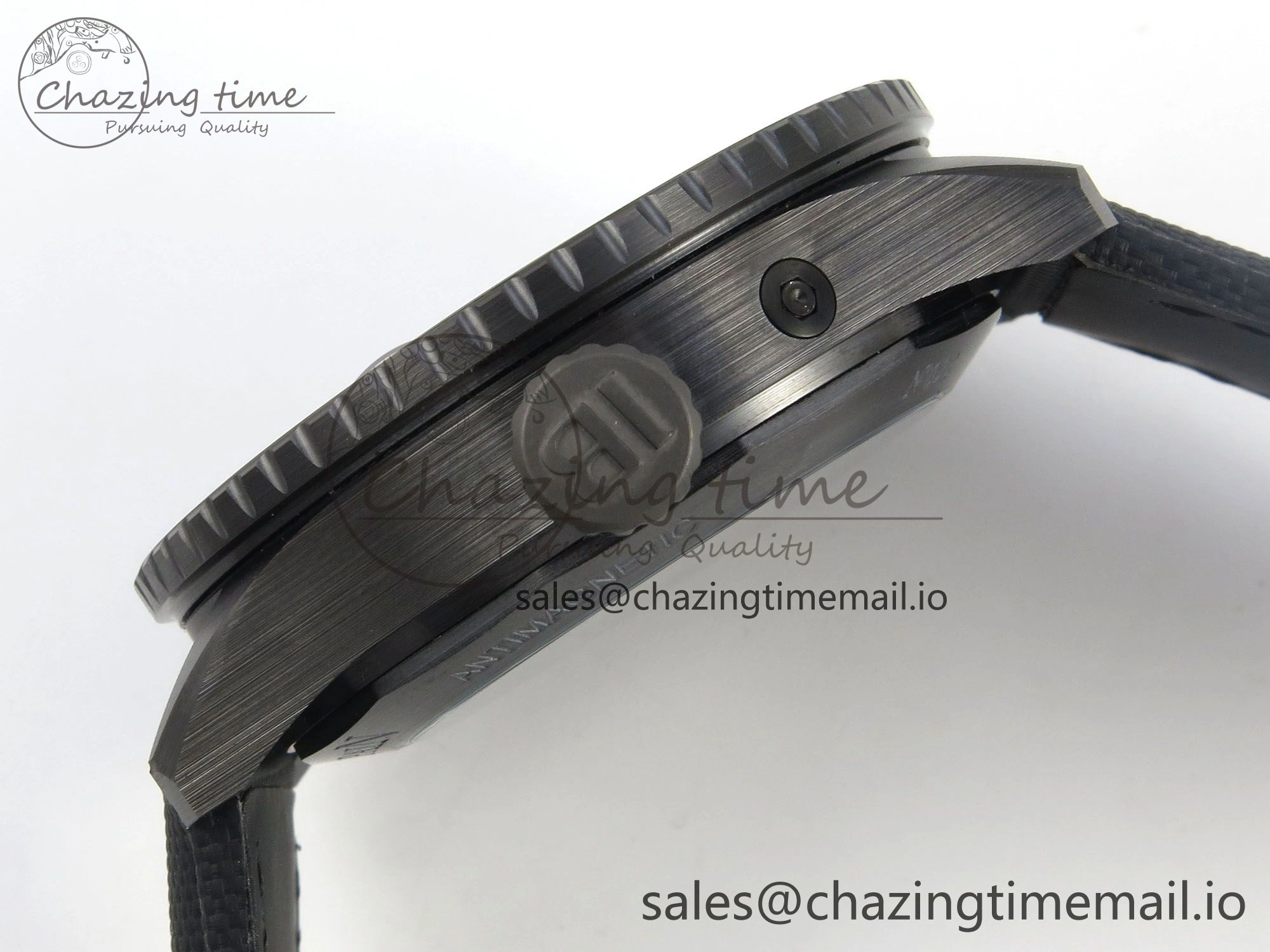 Packable Bathyscaphe 43mm Ceramic DDDF 1:1 Best Edition Green Dial on Black Nylon Strap A 5252