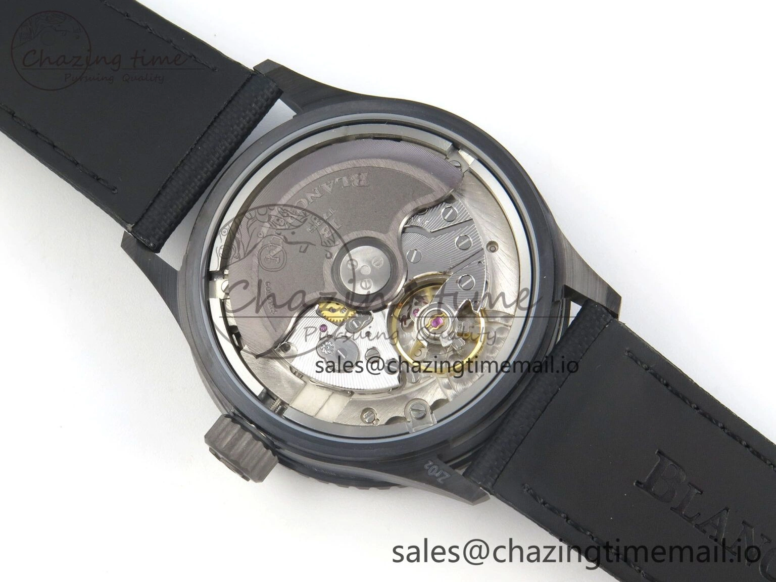 Packable Bathyscaphe 43mm Ceramic DDDF 1:1 Best Edition Green Dial on Black Nylon Strap A 5252