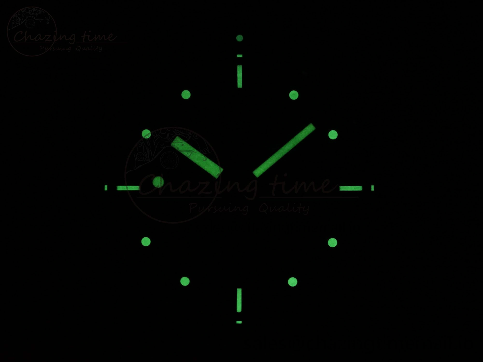 Bathyscaphe 43mm Ceramic DDDF 1:1 Best Edition Green Dial on Ceramic Bracelet A ComfortFit 5254