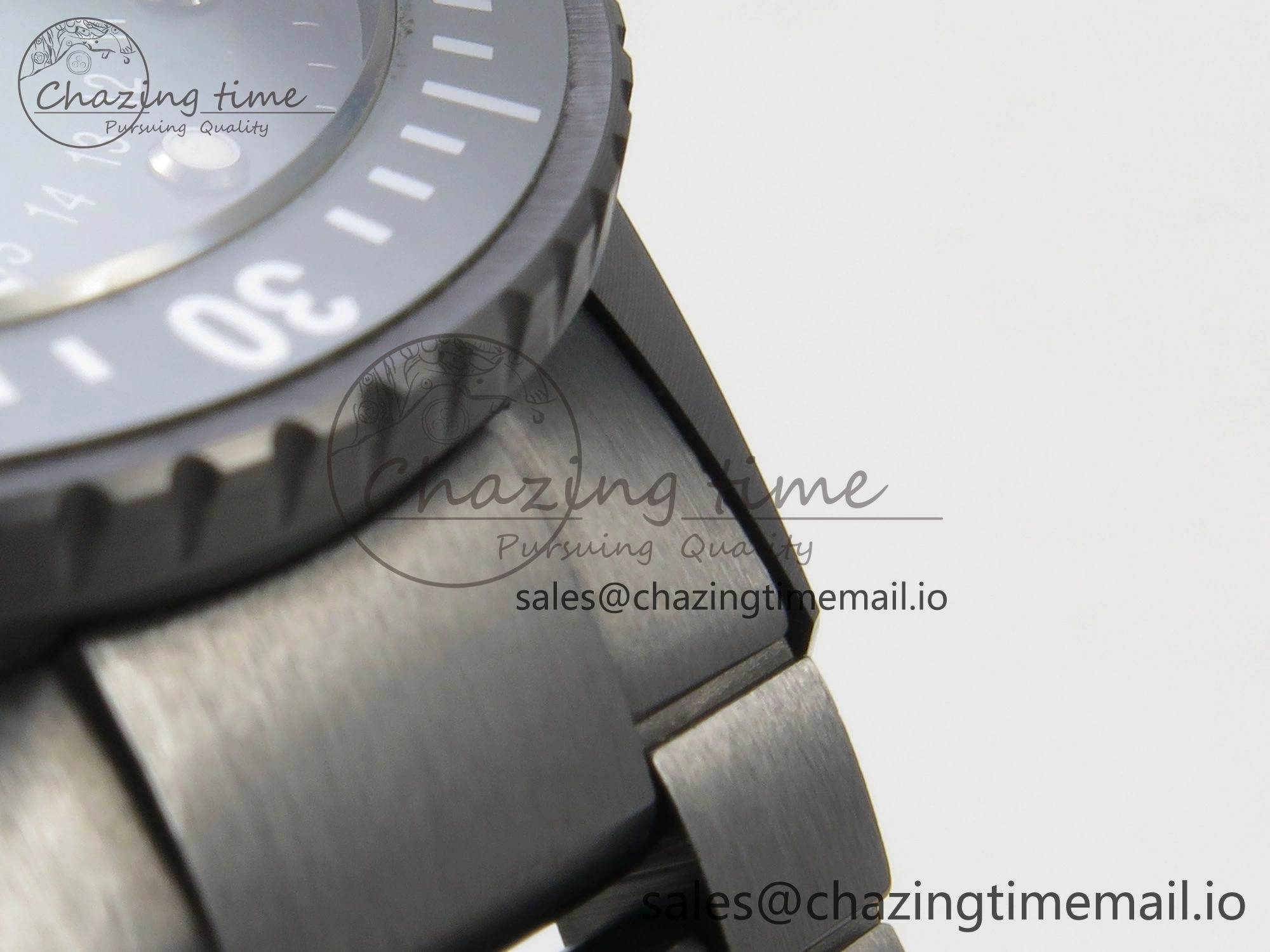 Bathyscaphe 43mm Ceramic DDDF 1:1 Best Edition Green Dial on Ceramic Bracelet A ComfortFit 5254