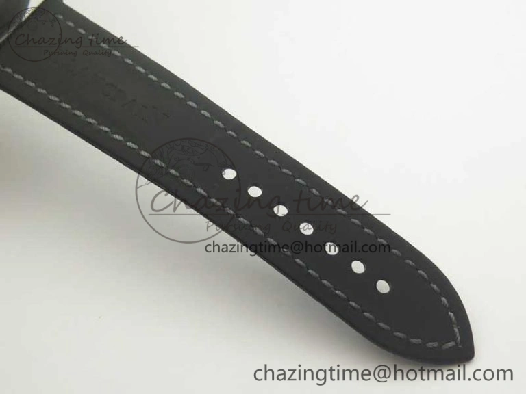 Durable Bathyscaphe DLC ZF 11 Best Edition Black Dial on Black Sail-Canvas Strap A1315 (Free Rubber Strap) 5283