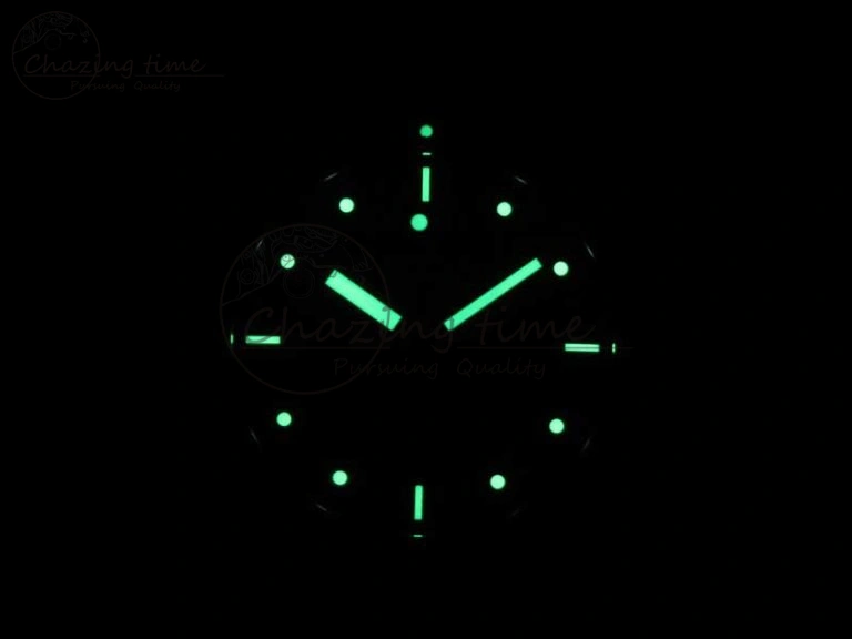 Durable Bathyscaphe DLC ZF 11 Best Edition Black Dial on Black Sail-Canvas Strap A1315 (Free Rubber Strap) 5283