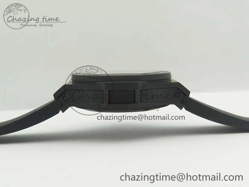 Big Bang 44mm Full Carbon Fiber 3AF Skeleton Dial on Black Rubber Strap HUB Sophisticated 6893