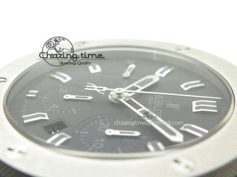 Big Bang 44mm Full Ceramic Evolution Ice Bang on Rubber Strap Youthful 6976