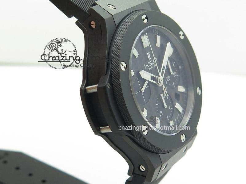 SportInspired Big Bang 44mm Full Ceramic On Rubber Strap 6972