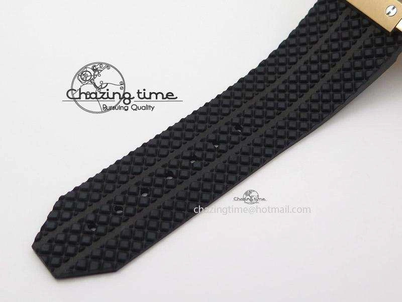 Big Bang 44mm RG Black Dial & Bezel on Black Rubber Strap Colorful 6978