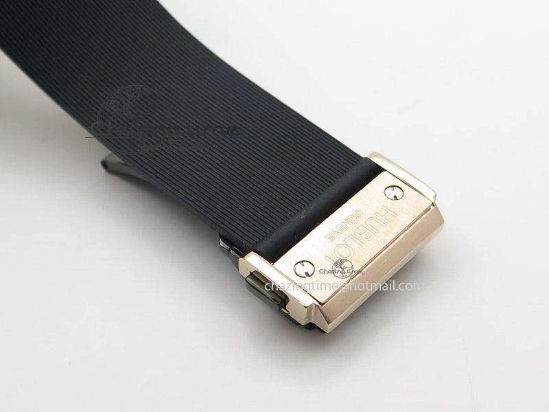 DailyWear Big Bang 44mm Rose Gold Ceramic 2011 on Black Rubber Strap 6973