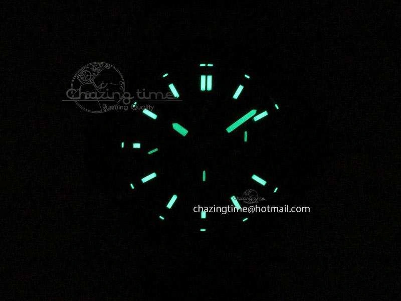 Packable Big Bang 44mm Steel Ceramic 2011 on Black Rubber Strap 6974