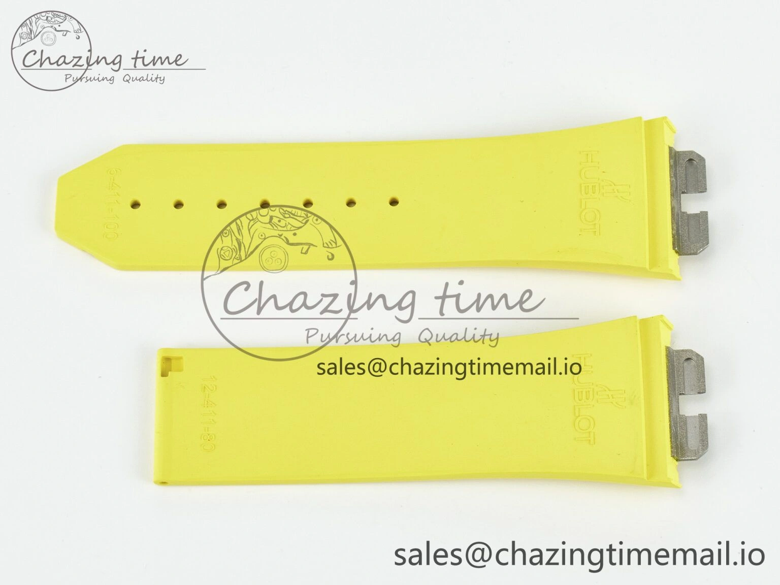 StreetReady Big Bang 45mm Best Edition Yellow Rubber Strap (Fits the Gen size) 4057
