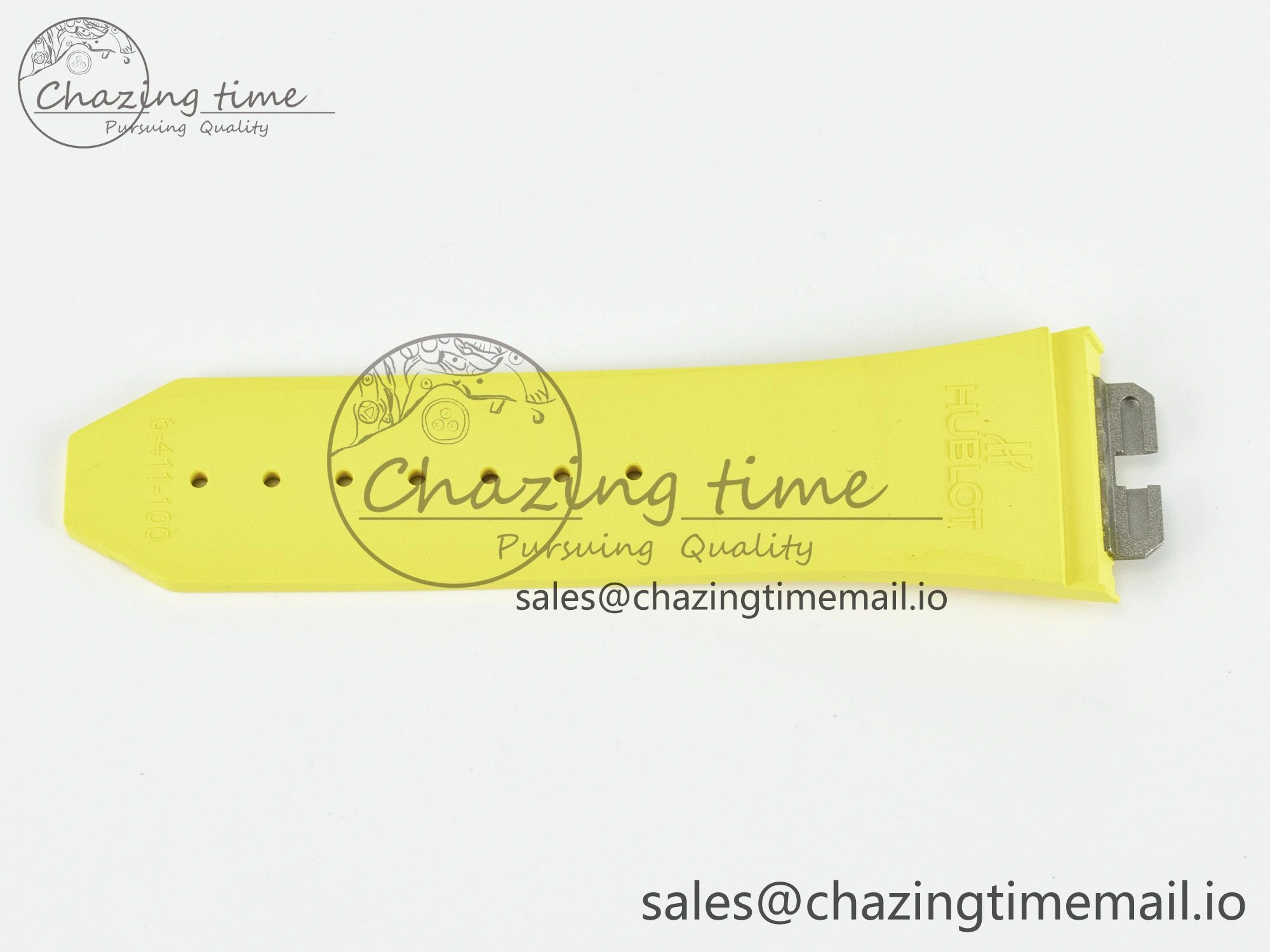StreetReady Big Bang 45mm Best Edition Yellow Rubber Strap (Fits the Gen size) 4057